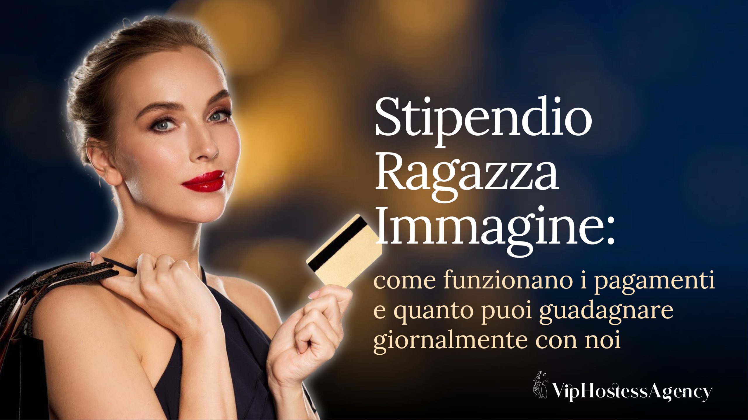 stipendio ragazza immagine pagamenti